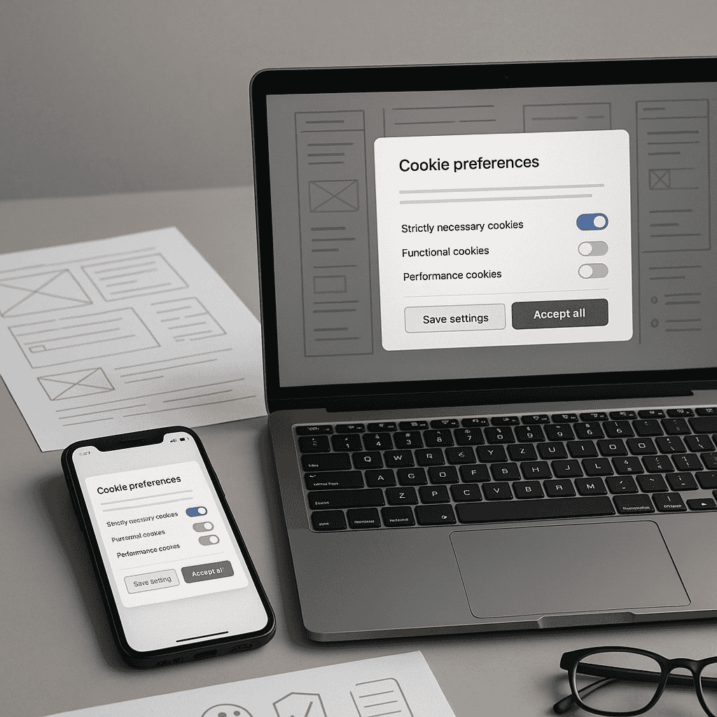 Governanca de cookies sem travar a experiencia